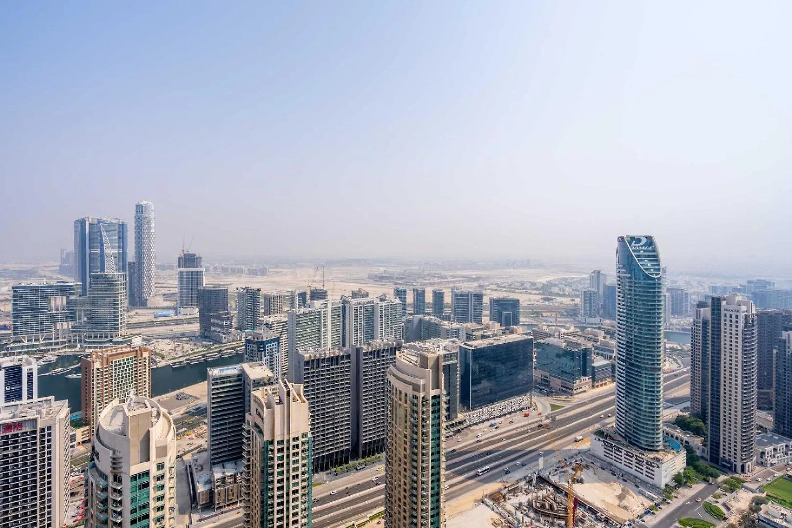 Lejlighed Guestready - Lux Design With Top Skyline View Dubai Forenede Arabiske Emirater